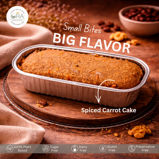 Carrot Walnut Nourish Tea Cake