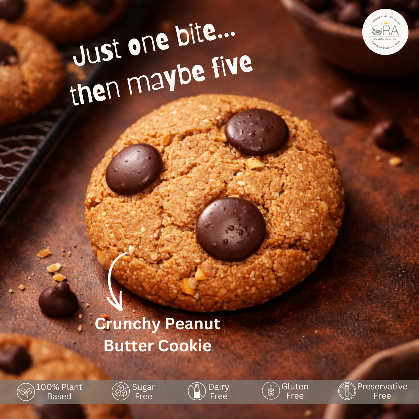 Crunchy Peanut Butter Cookies