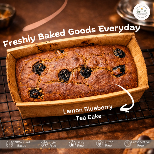 Lemon Blueberry Tea Cake