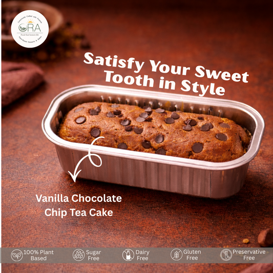 Vanilla Chocolate Chip Tea Cake