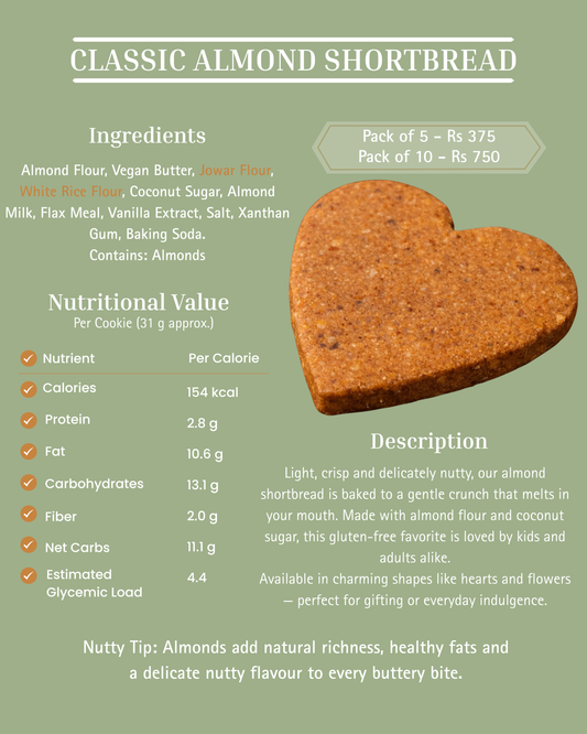 ORA Classic Almond Shortbread